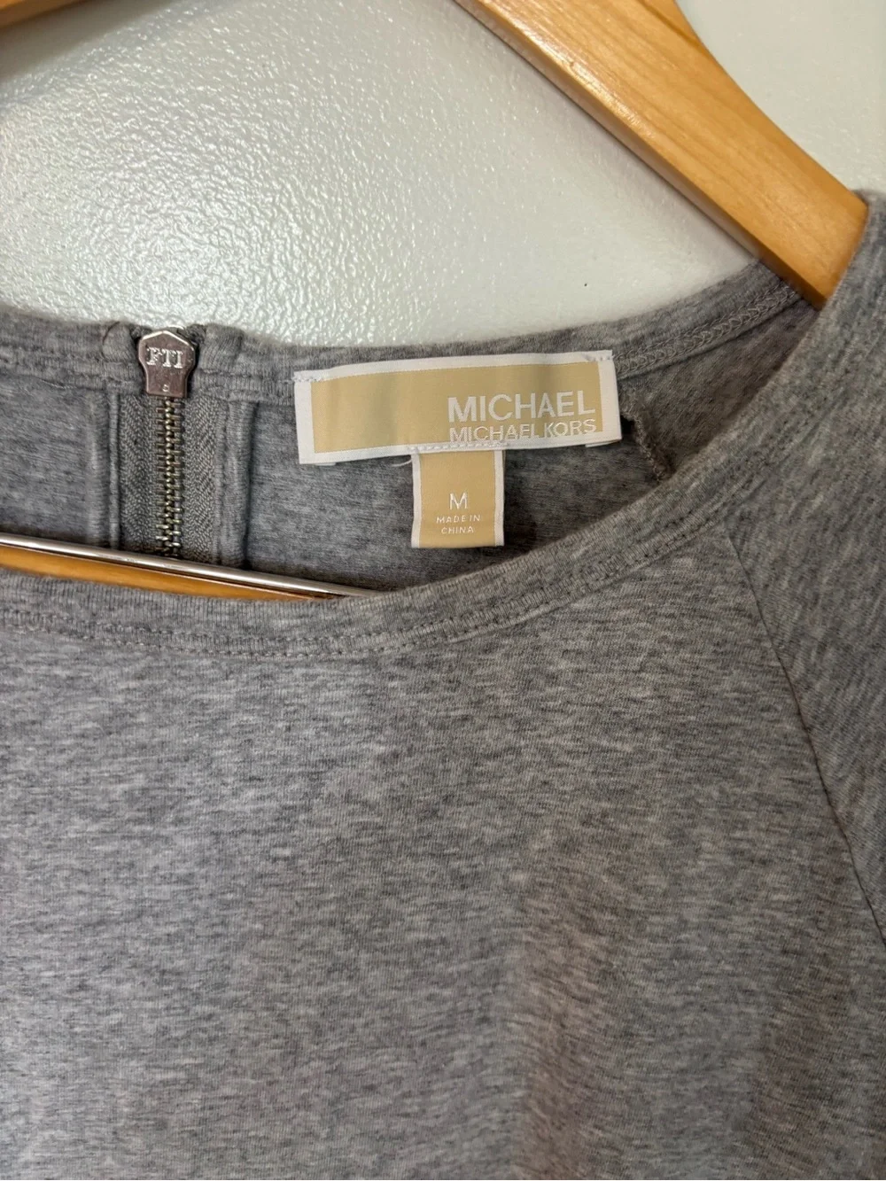 Michael Kors Gray Short Sleeve Tee